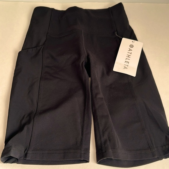 NWT ATHLETA Excursion Hybrid 9”Short,black,Size XXS - Picture 1 of 6